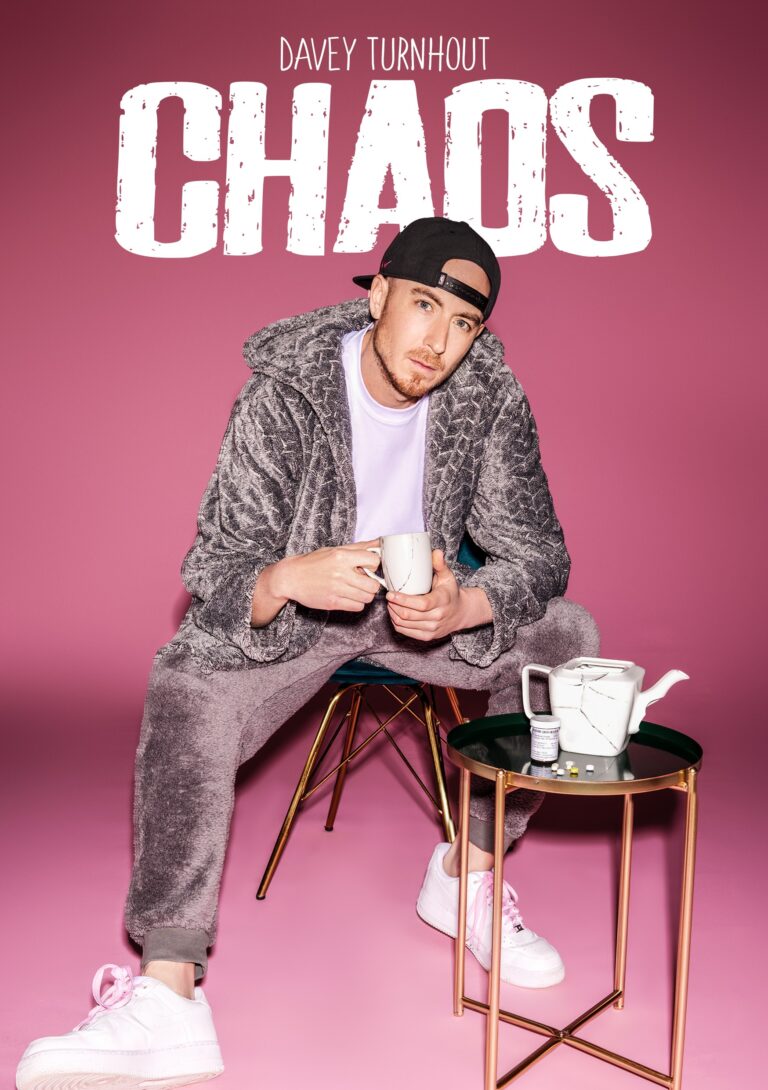 Davey Turnhout – Chaos van zijn Leven — theater in Zeeland