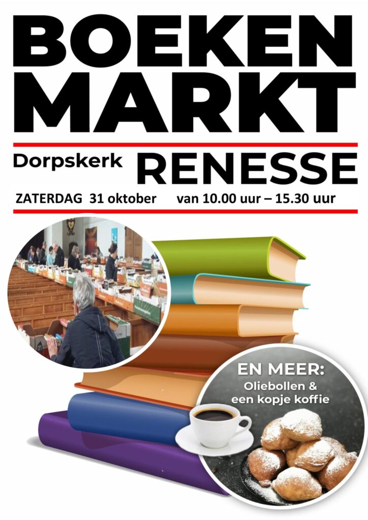 Boekenmarkt Renesse in Zeeland