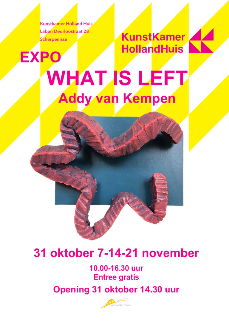 Addy van Kempen – What Is Left — museum-expo in Zeeland