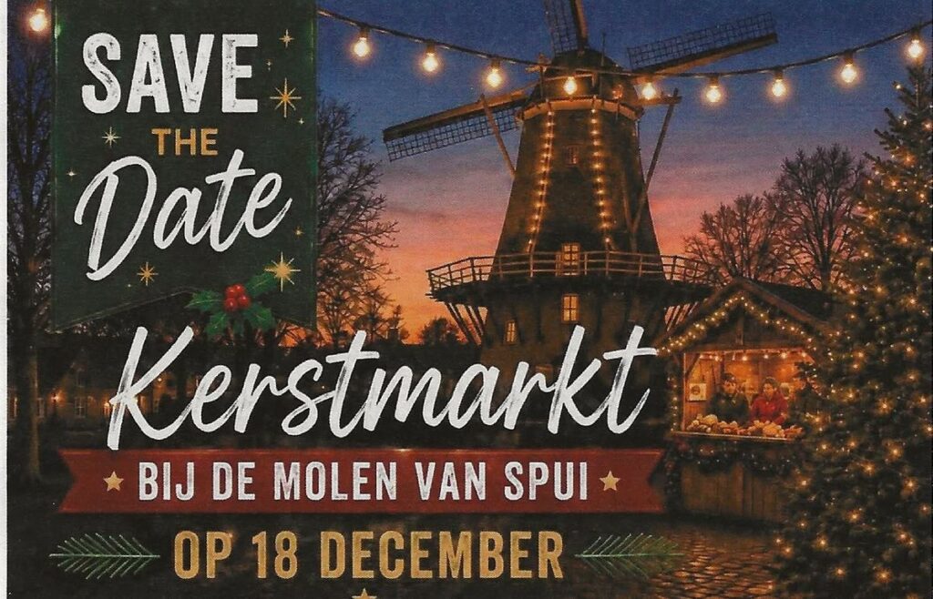 Kerstmarkt bij de Molen van Spui! in Terneuzen