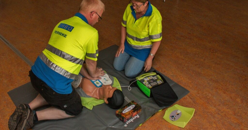 Herhalingsles Reanimatie/AED Bediening in Yerseke